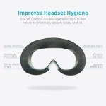 PICO 4용 VR 2개 가능한 커버 세탁 면 위생 : 여덟봉지1