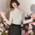 데님 기모 반폴라 레깅스 요정 아 슬림 추동 소프트 웨어 웜업 슬림 기모 반폴라 : 천앤브릭 유한회사