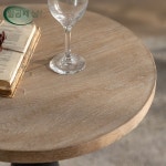 원목 커피 테이블 사이드 테이블 화이트-H2804 (장식 제외) 1개 : 손부자