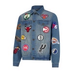 울트라 게임 멀티 데님 재킷 Multi Team Denim Small : 규위드바잉