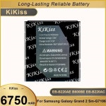 삼성 호환 갤럭시 그랜드 2 SM-G7106 G7108 충전식 EB-B220AC B600BE 용 휴대 전화 배터리 6750mAh : 트윈즈비즈몰