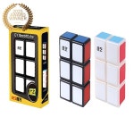 Qiyi 매직 큐브 신규 123 스티커 외계인 Magico Cubo SMT 초보자 단색 퍼즐 지능 장난감 : 소해인터내셔널