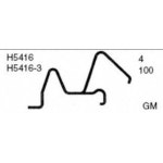 칼슨 품질 브레이크 부품 H5416 안티 래틀 스프링 : 큐레이즈