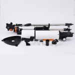 50080 야외 달 별 관찰을 위한 전문 250배 천문 망원경 : 쑈룸25