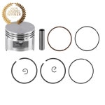 WACKER BELLE (52mm) 13101-Z0D-000 엔진 액세서리 용 혼다 GX100 1 세트 피스톤 및 링 : 조강무역