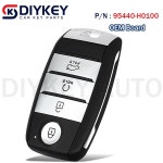 DIYKEY P/N 95440-H0100 kia 호환 Rio 2021 433MHz 용 스마트 원격 키 Fob OEM 보드 8A 칩 : 큐브허