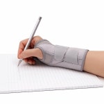 조절 가능한 스트랩 건염 손목 보호대 안정화 세척 터널 증후군 통기성 인체공학적 지지대 보조기 : 차이쿤