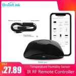 BroadLink RM4 Pro + HTS2 RF/IR 온도 및 센서 버전 스마트 홈 솔루션을 갖춘 무선 범용 원격 허브 : 소해인터내셔널