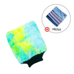 [퓨어스타] 컬러팝 워시미트(그린) 자동차 셀프 세차 스펀지 : 올클리