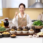 장미화 한식명장 수제장아찌 4종 궁채 고추채 의성마늘 마늘쫑 10팩 : CU홈쇼핑