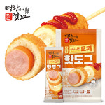 명랑핫도그 시그니처모짜 핫도그 680g x 1팩 (8개입) : 명랑핫도그