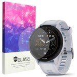 가민 포러너 955 스크린 프로텍터, 램쇼 [3팩] 9H 강화 유리 프로텍터 필름, GPS 실행 스마트워치 호환 (3팩) 3 pack : 스마트직구N