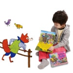 아기 팝업북 유아 신생아 동화책 읽어주기 영아 그림책 10권 세트 : 나린 마트