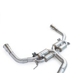 아우디 호환 TTRS 2.5T - 스테인레스 스틸 밸브 제어 배기 시스템 머플러용 캣백 파이프 자동차 부품 : 베스트321큐