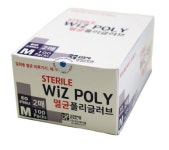 [사용기한 임박] 26.11.03 위즈 멸균 폴리글러브 SHWIZ-SP-M2 일회용 멸균 위생장갑 : 스마트메디칼