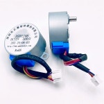 35BYJ46 스테퍼 감속 모터 6mm DC 12V 200Ω 4상 5선 에어컨 팬 좌우 스윙 헤드 : 젠툴즈