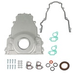 뮤니레이터 알루미늄 LS 타이밍 커버 12561243 3세대 LS1 LS6 4.8L 5.3L 5.7L 6.0L SUM-G6320, 12633904, 11515758 교체 세트... 