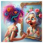 우슬레테오 5D 다이아몬드 페인팅 키트, 가족용 아트 키트 초보자용 DIY 풀 라운드 드릴 도트 젬 홈 월 장식용 14x14인치 G7727-US... 