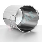 스테인레스 스틸  챔버 2/3/6/13 갤런 탈포 배럴 6L/12L/21L/50L 탈기 실리콘 AB : 월드트랙스투