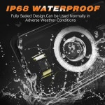 1986년 쉐보레 CK10 직사각형 H4656 H4651 H4642 Peterbilt 357 378 379 XR400 XR250(화이트 헤일로)에 DRL 화이트 헤일로 앰버... 