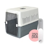 행복의품(배판밥그릇 포함 )PET KENNEL 강아지 고양이 이동장 켄넬 커피, 250plus : 녹색 친환경 표면처리 카페