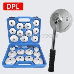 23개/세트 자동차 오일 필터 캡 제거 렌치 소켓 1/2인치 12.5mm 라쳇 스패너 수공구 케이스 포함 도구 : 원픽글로벌98