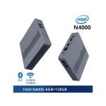 SOYO M2 Air 미니PC 프로 보조pc 6GB N4000 윈도우 128GB 인텔 11 회색 128GB 듀얼 와이파이 : 담담온빛결