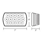 ALL STAR 7x6 LED 헤드라이트 밀폐 빔 교체 HID 제논 H6014 H6052 H6053 H6054 : 더앨리쉬컴퍼니