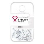 이헌 투명 슈파핀 세트용 사무용비품 장구압정 : 이헌샵