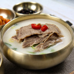 100% 한우고기 진한사골육수 한우설렁탕 600g x 10팩 냉동간편식 즉석국 : 더오봉