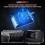 쉐보레 트럭 밴용 LEDMIRCY 4x6인치 LED 조명 4PCS 하이 로우 빔 직사각형 H4651 H4652 H4656 H4666 H6545 H4668 H4642 : 굿스타트20