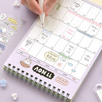 아이코닉 2026 이겨낸다 탁상달력 (데스크 캘린더 책상 카렌다 스케줄러 심플 일러스트) : 아이코닉디자인