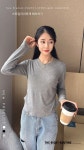 라운드 톱 이너웨어 몸을 닦다 가정용 쫀쫀쫀하다 허리를 굽히다 : 천앤브릭 유한회사
