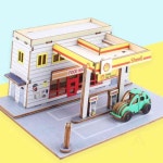 이안 미니 주유소와 편의점 만들기재료 건물만들기 : 이안추천