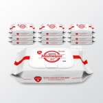 메디와이퍼 살균티슈 캡형 80매 메디와이퍼 살균티슈 캡형 손소독용 기능성물티슈 물티슈 : 에스와이 글로벌