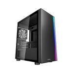 PcCooler 플래티넘 LM300 - ATX 윈도우 사이드 패널 유리 전원 공급 없음 USB/오디오/마이크 : 손맛공구