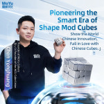 주디큐브 모유 스마트 미러 큐브 마그네틱 매직 큐브 피젯 토이 모유 AI 미러 3X3 큐보 마지코 퍼즐 : 히어앤나우3