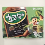오리온 초코송이 제주 말차 케이크맛 36g x 4봉지 한정판 : 아임 포유