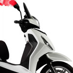 PIAGGIO Beverly 400 Beverly400 400Beverly 용 수정 된 앞 유리 미러 앞 유리 액세서리 : 히어앤나우1