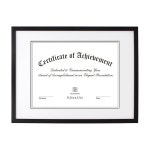 탑승 증명서 프레임 8.5 x 11 - 벽 또는 테이블탑용 경량 졸업장, 학위, 서류 상 프레임, 1 Black 1 8.5X11 : 리안917