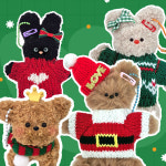 모루인형 키링 만들기 DIY 1개 세트 크리스마스 : 크래프트샵1004