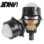 자동차 Bi LED 프로젝터 렌즈 헤드라이트, 헬라 G5 3R H4 H7 9005 9006 헤드램프, LHD RHD 개조 조명, 3 인치, 12V, 110W, : 프린스타53