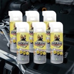 실리콘스프레이 에어졸플러스 실리콘오일 고무윤활제 차량관리 차량고무 실리콘윤활제 SC-100 6입 : 오토반