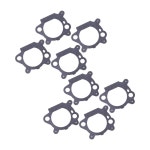 8pcs 카뷰레터 에어 필터 클리너 마운트 개스킷 124700 124800 126700 272653 적합 : 혀니셀렉