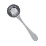 피둔 커피 스쿱 스테인리스 스틸 롱 핸들 테이블스푼 계량 스푼 세트 티 30ML 15ML : 대오1