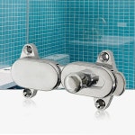 공중 화장실 문 잠금 장치 공중 화장실 문고리 걸쇠 : THE IN THING