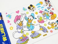 [고전문구] 도날드덕 유니테크 스티커 고전 레트로 디즈니 : 쑨스