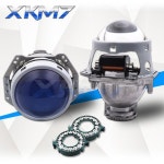 헤드라이트 렌즈, Hella 3R D2S G5 5 용 Bi-xenon 프로젝터, 3 인치 HD 블루 렌즈, 자동차 조명 액세서리, 개조 D1S D3S D4S : 프린스타53