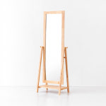 소로홈 원목전신거울 56x165 BDC32 고무나무 0392.5516 : 마켓비 공식스토어