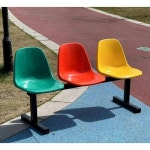 공원 벤치 등받이의자 플라스틱 정류장 웨이팅 버스 : 바이즈 컴퍼니